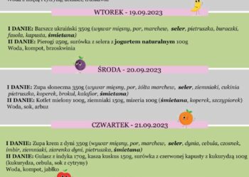 Jadłospis 18-22 września