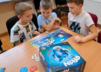 Dzień gier na świetlicy szkolnej