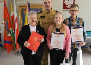 Młodzież zapobiega pożarom