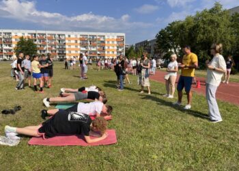 Dzień sportu w SP1 Żary