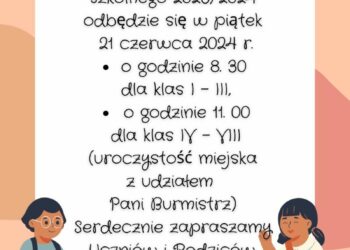 Uroczyste zakończenie roku szkolnego 23/24