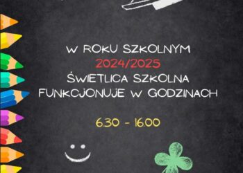 Świetlica w roku szkolnym 2024/2025