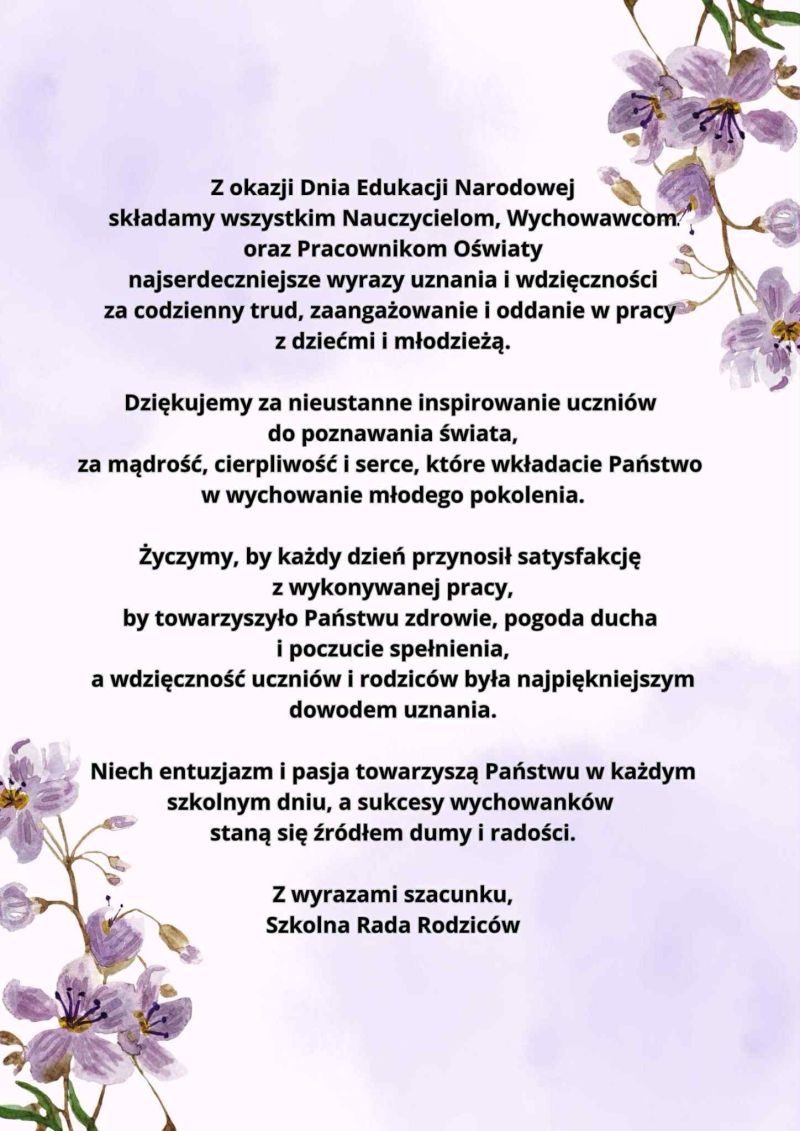 Dzień Edukacji Narodowej