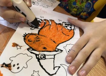 Andrzejkowe 3d w klasie 4c