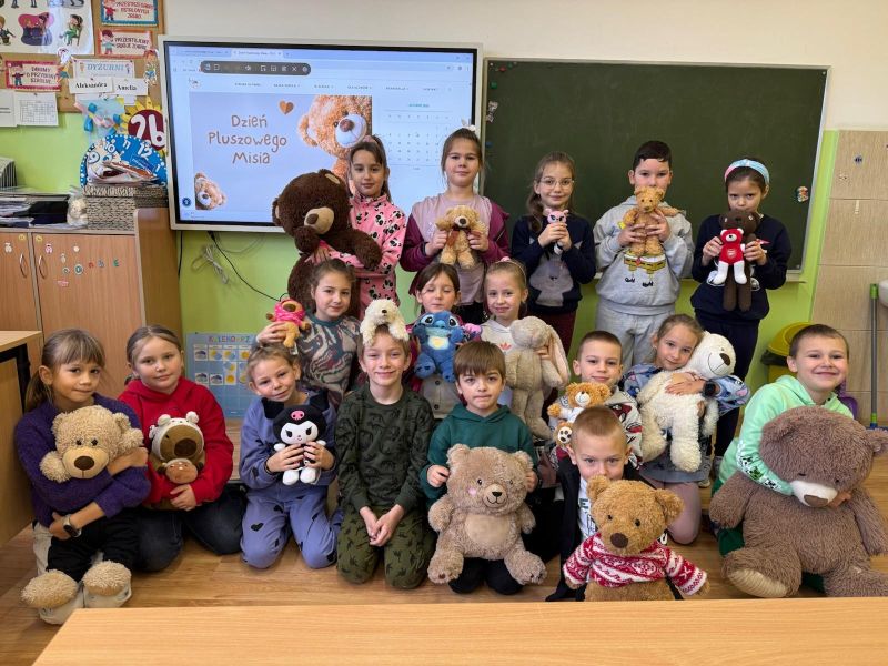 Dzień Pluszowego Misia w klasie 2b