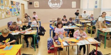 Jesień na lekcji techniki