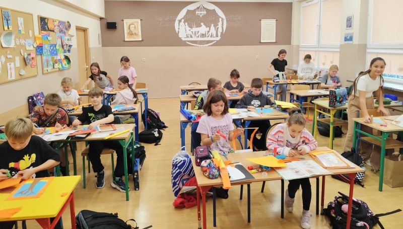 Jesień na lekcji techniki