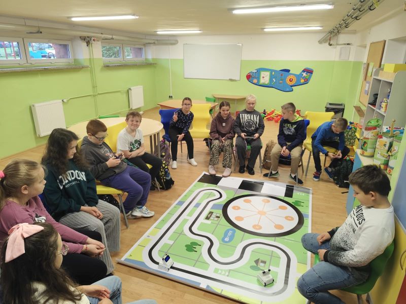 RoboKod w klasach 3.