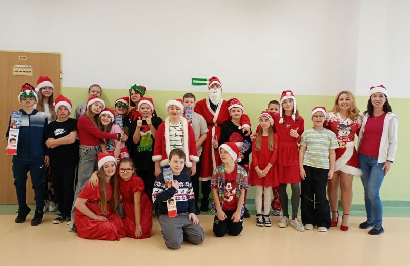 Mikołajki w klasie 4a