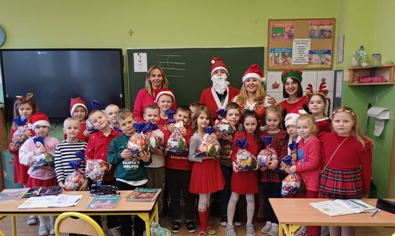 Mikołajki w klasach 1.