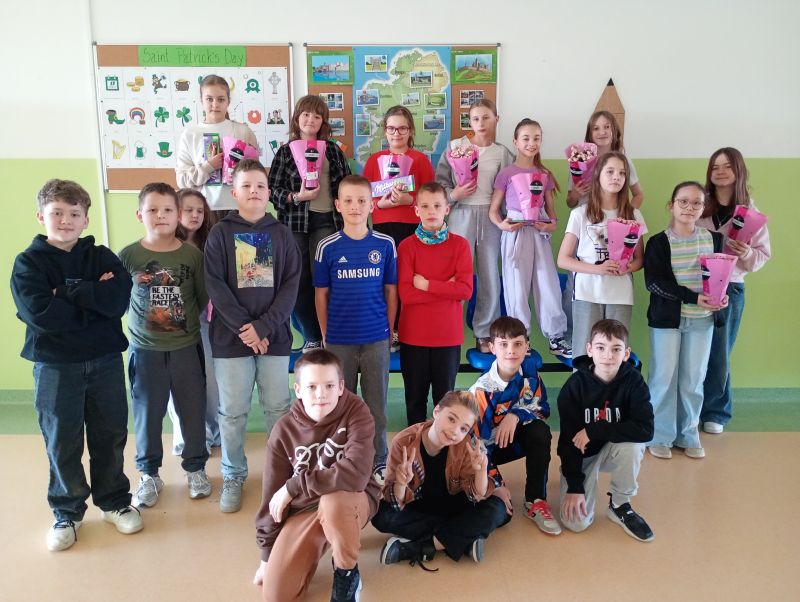 Dzień Kobiet w klasie 4a