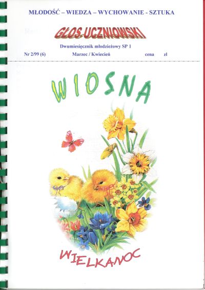 Głosz Uczniowski marzec-kwiecien nr 2 1999
