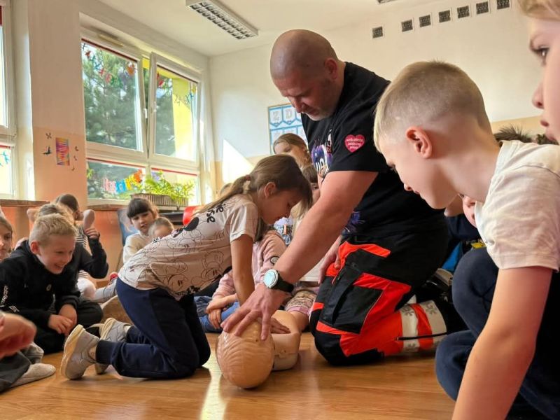 Zajęcia z ratownikiem medycznym
