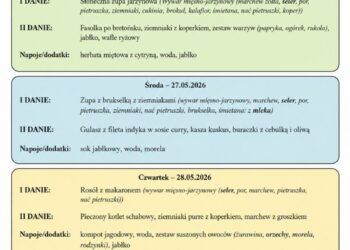 Jadłospsi 25-29 maja