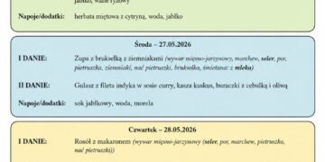 Jadłospsi 25-29 maja