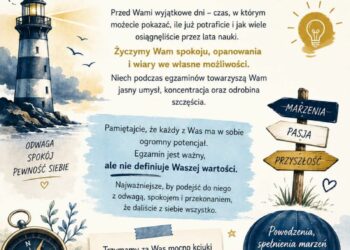 Życzenia dla Ósmoklasistów