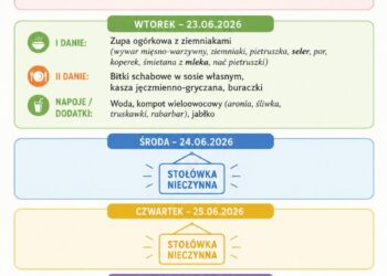 Jadłospis 22-26 czerwca