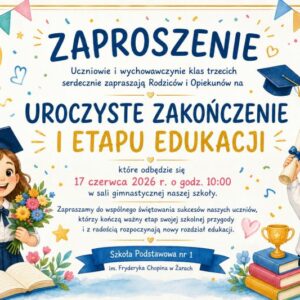 Zakończenie klas trzecich 2026