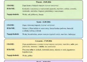Jadłospis 14-18 września
