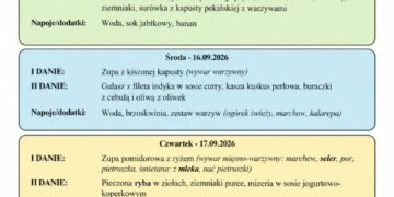 Jadłospis 14-18 września