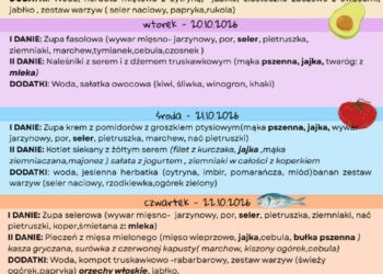 Jadłospis 19-23 października