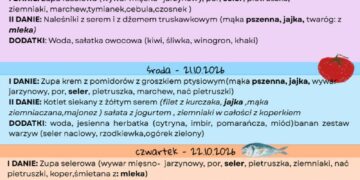 Jadłospis 19-23 października